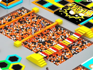 Foam Pit Battle Area